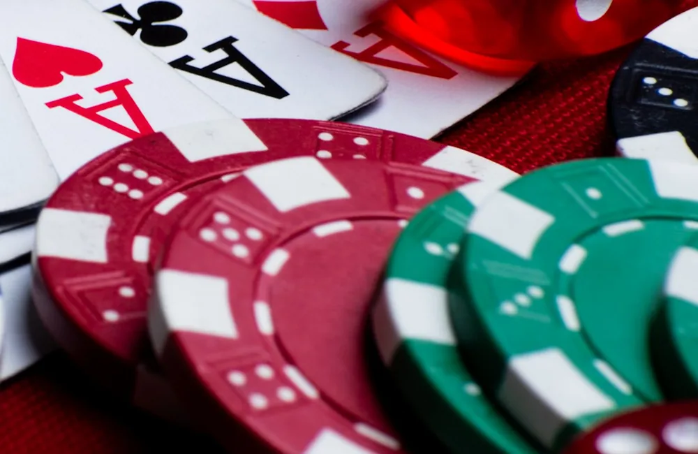 Cards and chips illustrating the card game category guide