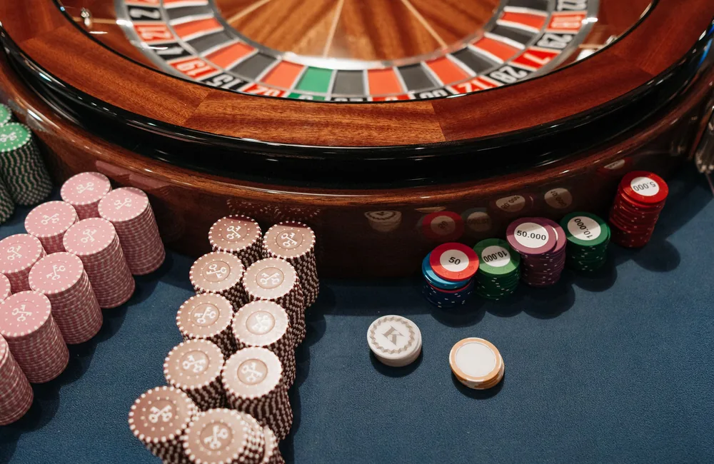 Roulette table illustrating the live casino category guide