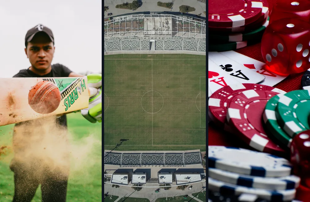 Cricket sports and casino categories in the bet3k games guide