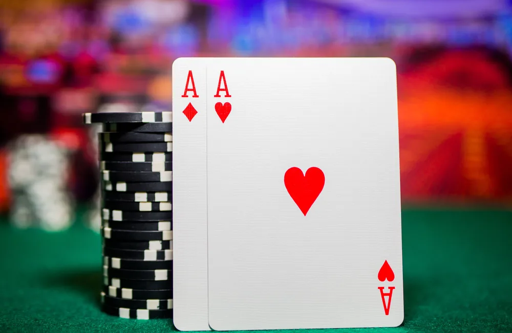 Playing cards and chips for the bet3k Teen Patti guide